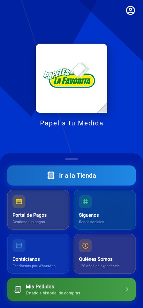 App Papeles La Favorita